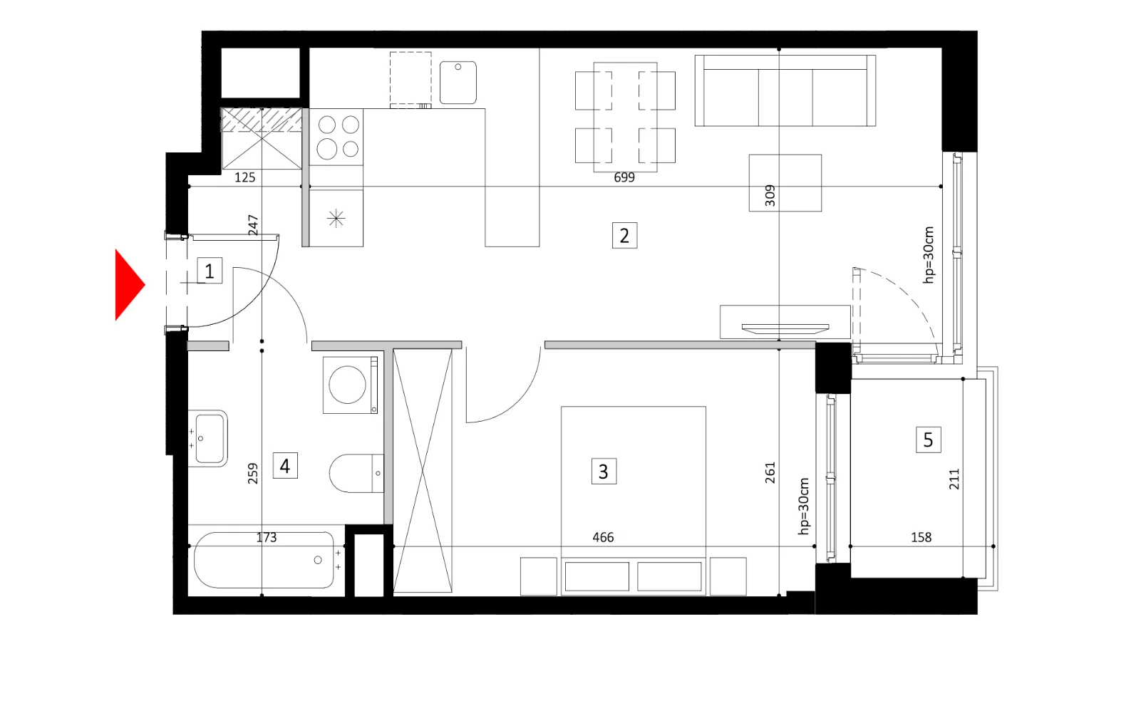 Rzut — Central House A42