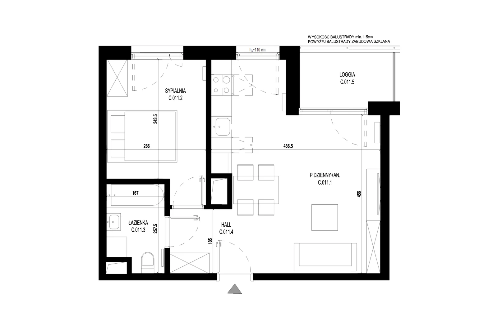 Rzut — Towarowa Square C11