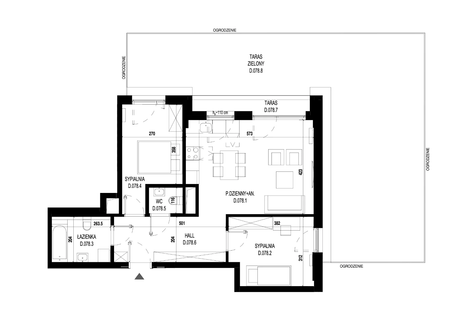 Rzut — Towarowa Square D78